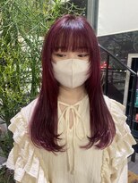 ゼスト 吉祥寺店(ZEST) キュートなピンクレッドカラー！【高橋唯菜】