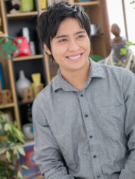 カバーヘア ブリス 戸田公園西口店(COVER HAIR bliss) ソフトワイルドアップパングウェットヘアm2戸田公園20代30代40代