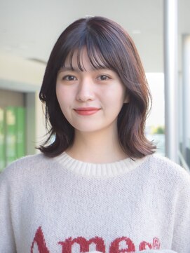 ガーデンヨコハマエスト(GARDEN YOKOHAMA est) 大人ミディ似合わせカットイメチェンフルバンググレージュ