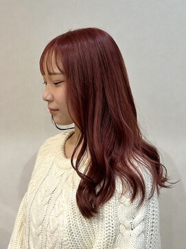 メル ヨコハマ(MeL) ピンクレッド◎ロング