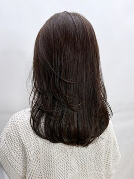 アイティーバイアルバム 下北沢店(IT by ALBUM) ベージュレイヤー_ピンクブラウン切りっぱなしボブ_ba471951