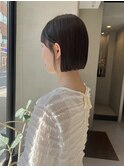 コンパクトボブ切りっぱなしボブナチュラル/今枝