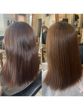 ボアップ(boappu) #髪質改善#酸性縮毛矯正#縮毛矯正#エアーストレート#エアスト