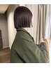 カット+髪質改善カラー（OLAPLEX）