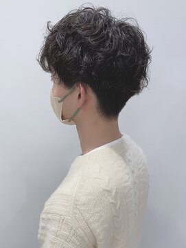 モリオフロムロンドン 松戸店(Morio from London) 【松戸 岩口】緩めスパイラルパーママッシュショート