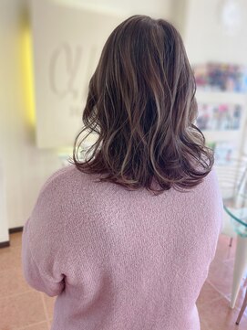 アルファレイズ ヘア ユニット(alphareiz hair unit) 白髪ぼかしの大人ハイライト