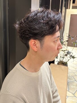 ジアン バイ ミルボン 西宮ガーデンズプラス(GIEN by milbon) 清潔感のある強過ぎない毛流れパーマ