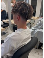 エイト ホワイト 札幌駅前店(EIGHT white)&nbsp;波巻きスパイラルパーマ＆ハイライトカラー＆フェード