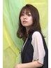 カット+白髪ぼかしカラー+イルミナカラー+髪質改善オージュア