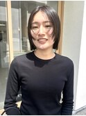 顔まわりレイヤーボブ【mayu】【now as. 明石駅3分】