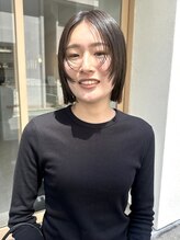 ナウアズ(now as.) 顔まわりレイヤーボブ【mayu】【now as. 明石駅3分】