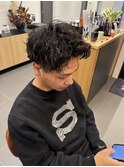 王道ツイストスパイラル×ショートアップバング