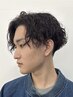 メンズカット＋ツイストスパイラルパーマ ￥11,000 #藤沢#マッシュカット