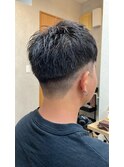 刈り上げマッシュスタイル