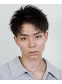 刈り上げスパイキーアップバングショート