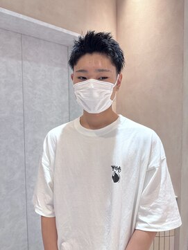 オン キャナルシティ博多前店(on) 【竹内哉汰】博多/天神/メンズカット/スパイキーショート