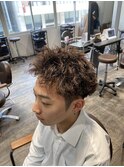 ピンパーマ/MEN'S HAIR