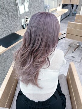 ヘアーテラスエム 奈良店(hair terrace M) ホワイトパープル