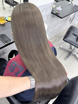 エゴル ナゴヤサカエ(ENGOL NAGOYA SAKAE) 新美蓮/ブリーチ/グレージュ/ミルクティー/オリーブ