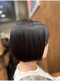 大人ボブ.シースルーバング