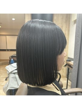 テーラヘアー 高座渋谷店(TELA HAIR) 【髪質改善】切りっぱなしボブ＋髪質改善トリートメント
