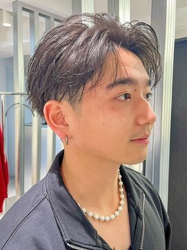 アイビーズ(IVYS) ニュアンスフェザールーズショートパーマダークブラウン