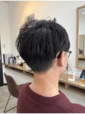 【爽やか好印象】襟足スッキリ・束感マッシュショート