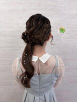 クラビス(CLAVIS)&nbsp;お団子サイドポニー