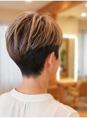 40代50代60代ショート/白髪ぼかし/ハイライト/髪質改善/入間