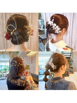 オルオル ヘアープロデュースの写真/パーティーヘアセットは当店へ♪最新トレンドと似合わせで特別な一日を華やかに☆