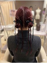 ヘアセットサロンコト(Hair Set Salon KOTO)&nbsp;カチモリツインヘアアレンジ