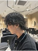 海外風パーマ