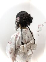 ルート(Ru-t)&nbsp;着付け＋ヘアセット(ふわふわカチモリ)