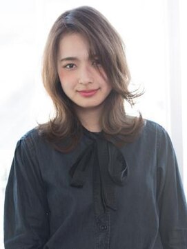 クアトログランシュ 水戸店(QUATRO×GranCieux) 【QUATRO】クラシカル×モード×ハネ感ロング