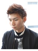 men'sオススメ!!!ツーブロックアップバングモテ髪スタイル