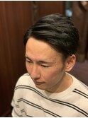 襟足スッキリビジネススタイル /田町/三田/理容室/床屋