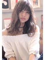 ラべリー 池袋(LOVELEY)&nbsp;アッシュベージュ　ヘアカラー　【池袋】