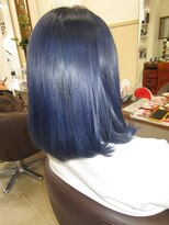 コアフィールフィス(COIFFURE fils)&nbsp;【見附　今町】透明感×ブルー