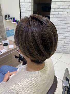 アッシュ 戸田公園店(Ash) 白髪ぼかし×エアータッチ