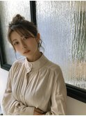 【色気をまとう】モテカジュ　お団子アレンジ