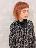 エンドリンク(endlink) ウルフヘア×サーモンピンク