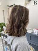 コントラストハイライトミルクティーベージュ
