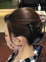 ヘアサロン ユニティ(Hair Salon Unity) 夜会巻き風コンパクトアップスタイル