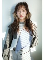 マイ ヘア デザイン 岡崎(MY hair design)&nbsp;前髪/マチルダボブ/ピンクベージュ/インナーグレージュ/岡崎