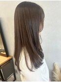 フォギーベージュニュアンスカラー*顔まわりレイヤーカット