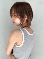 ギークス(GEEKS)&nbsp;【GEEKS渋谷】ナチュラルショートウルフ/20代30代/小顔/夏カラー