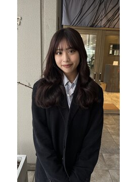 マウ(mau) ロング ボルドーカラー