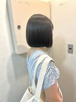 キャンバス バイ ネオリーブ 横浜西口(Canvas by neo.)&nbsp;丸みボブ　艶髪酸性ストレート