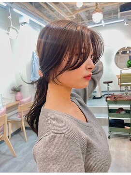 ロウバイレボ 柏(lou by revo) ミディアム/韓国風/レイヤーカット/顔回りカット/柏駅