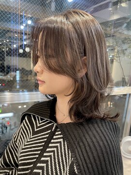 マインバイアフロートギンザ(MYNE by AFLOAT GINZA) レイヤーカット／ハイライト／レイヤーミディム20代30代40代